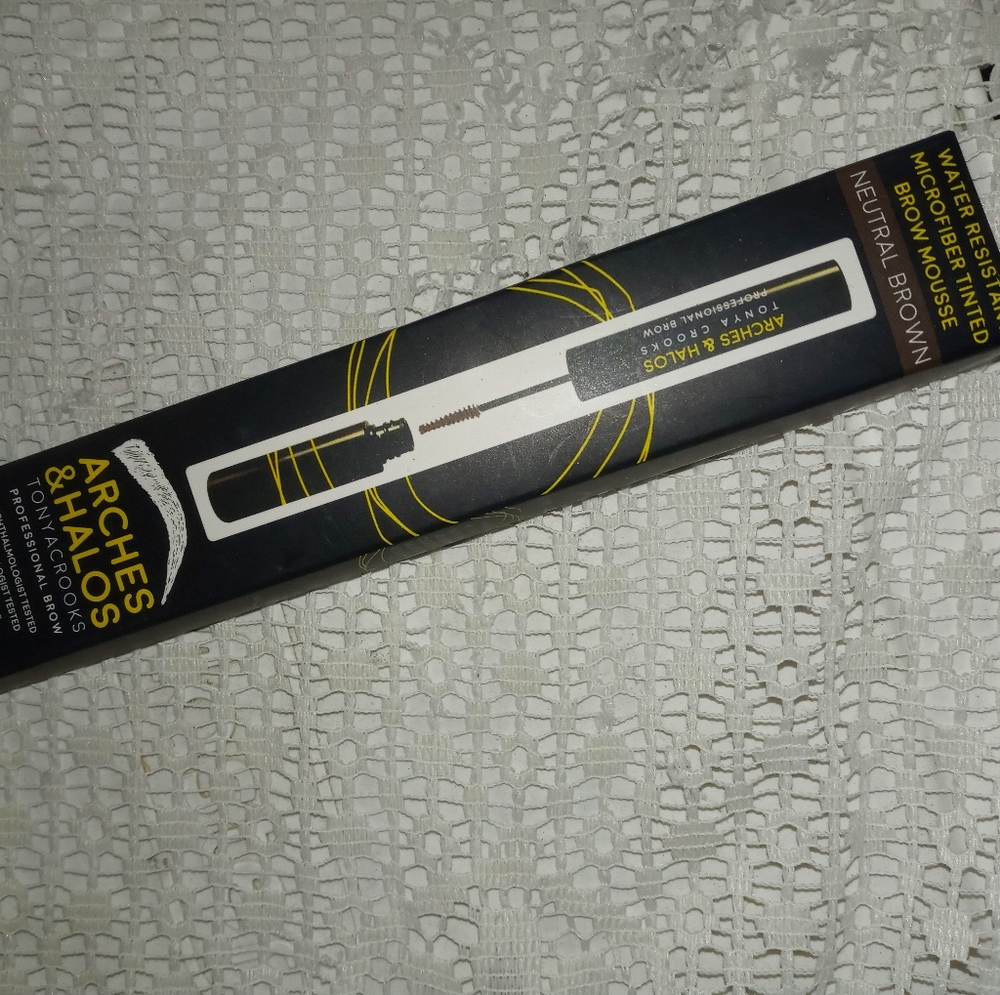 Arches & Halos Microfiber Tinted Brow Mousse NIB